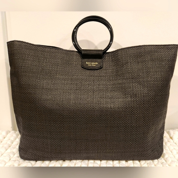 Like new! Extra large, black, carry all, Kate Spade tote - Picture 1 of 8